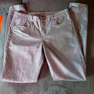 Kut From the Kloth Mia toothpick skinny black houndstooth print pants. S…